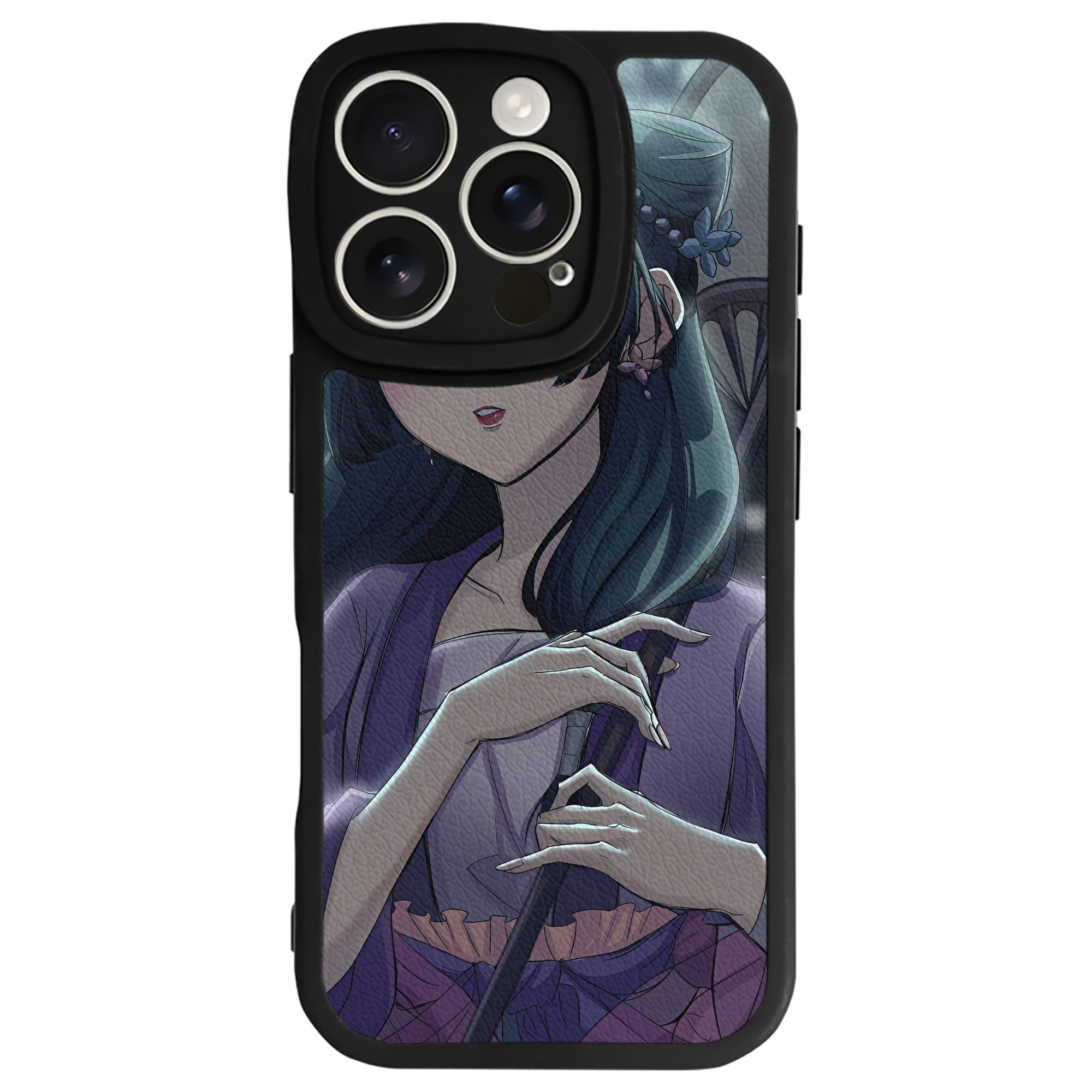 （画像用） 薬屋のひとりごと The Apothecary Diaries 【iPhone 16シリーズ対応】シリコンスマホケース（レザー調） 材質：シリコン